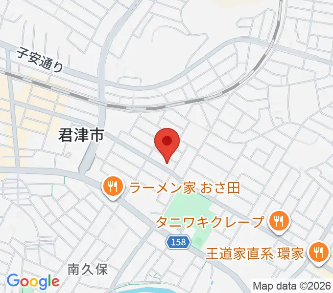 音楽教室ピアチェーレの地図