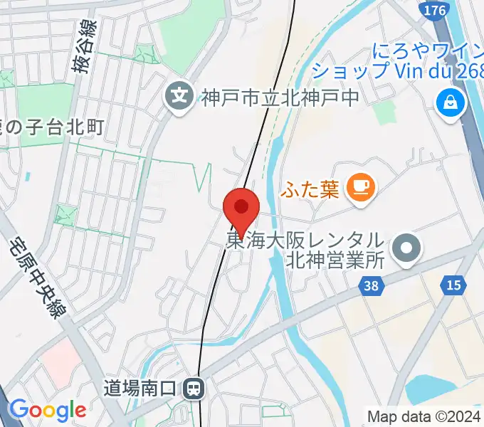 有限会社ピアノ技研の地図