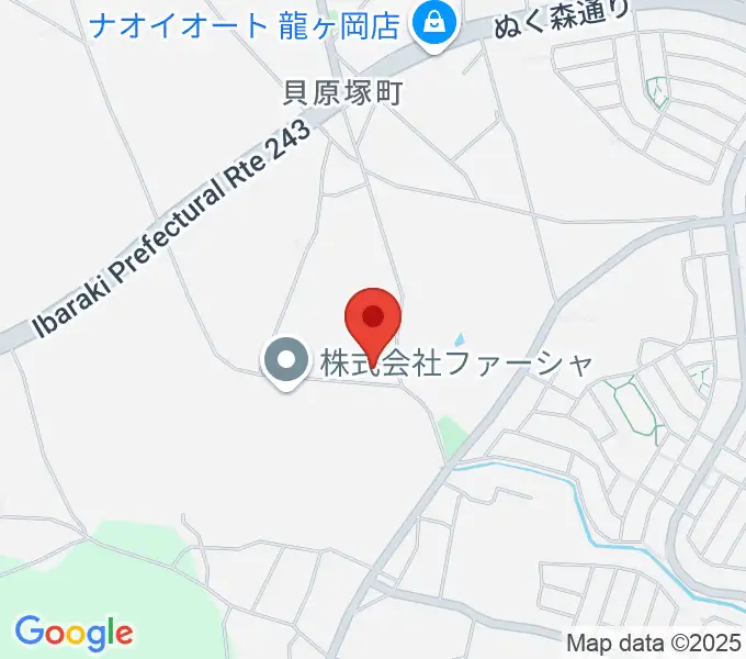 竜ヶ岡ニュータウン教室 ヤマハミュージックの地図