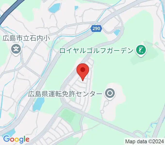 まえかわ音楽教室の地図