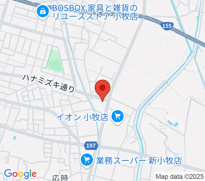 [業態変更]ヤマハミュージック小牧店の地図
