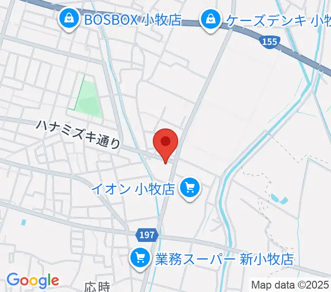 [業態変更]ヤマハミュージック小牧店の地図