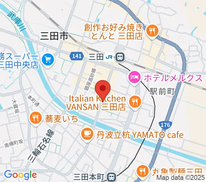 三田Key Largo（キーラーゴ）の地図