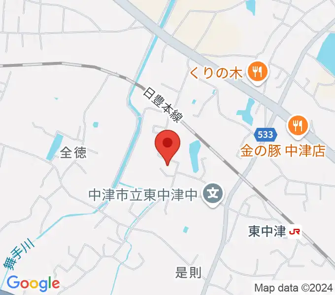 REIKOピアノ教室の地図