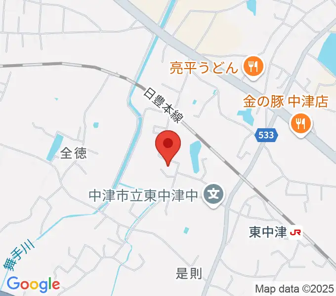 REIKOピアノ教室の地図