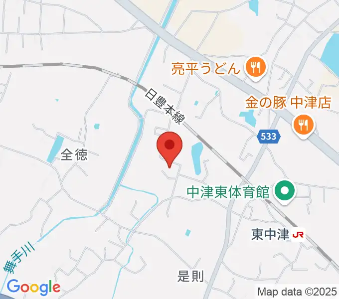 REIKOピアノ教室の地図