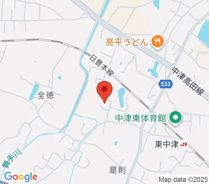 REIKOピアノ教室の地図