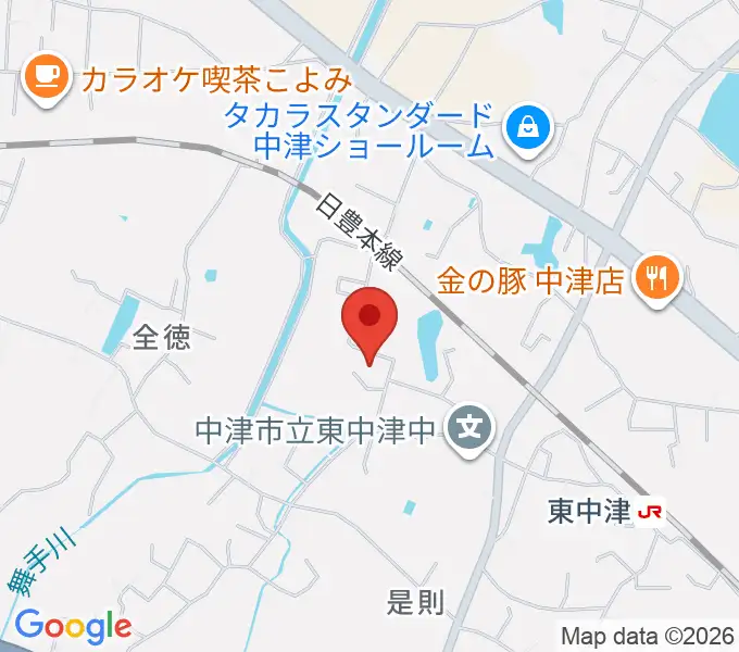 REIKOピアノ教室の地図