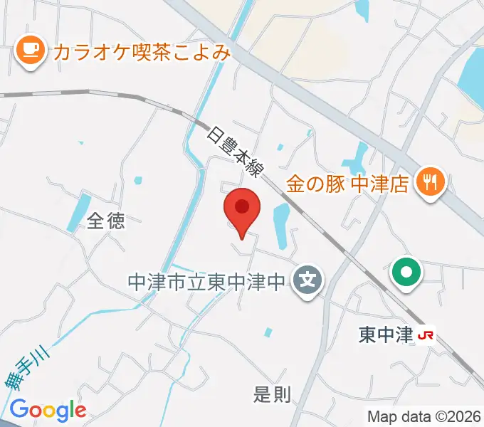 REIKOピアノ教室の地図