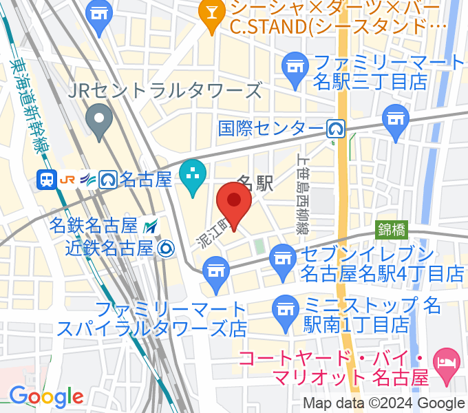 ミュージックアベニュー名駅の場所