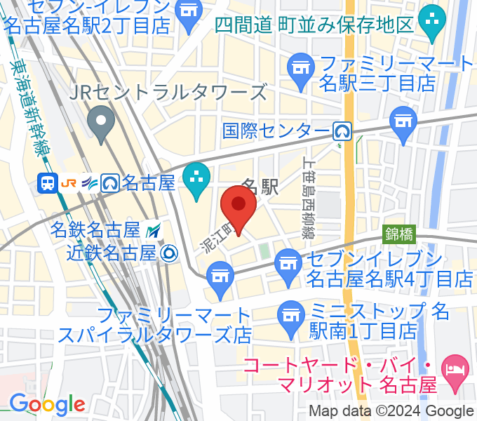 ミュージックアベニュー名駅の場所
