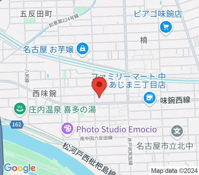 味鋺音楽センター ヤマハミュージックの地図