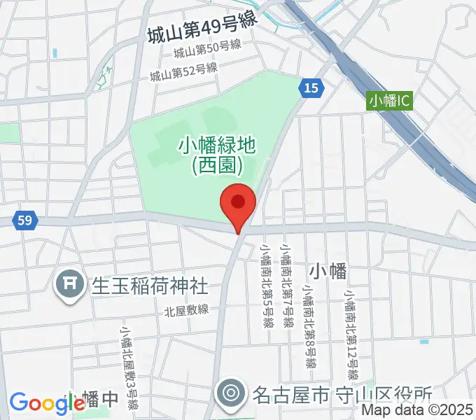 小幡センター ヤマハミュージックの地図