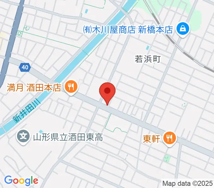 サトウピアノアカデミーの地図