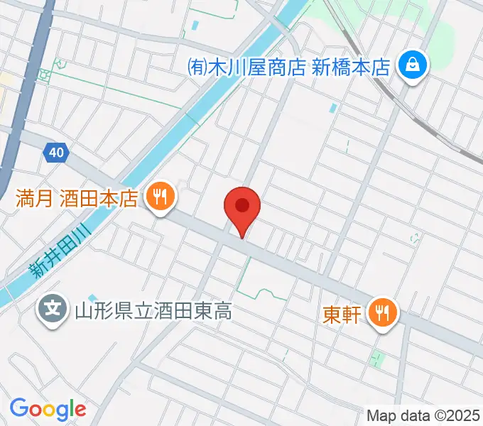 サトウピアノアカデミーの地図