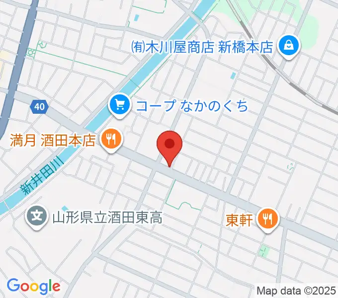 サトウピアノアカデミーの地図