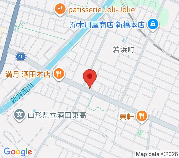 サトウピアノアカデミーの地図