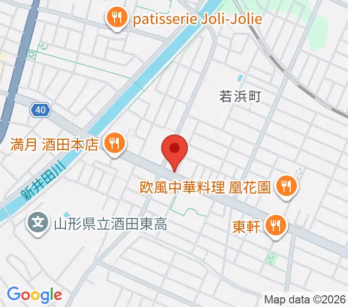 サトウピアノアカデミーの地図