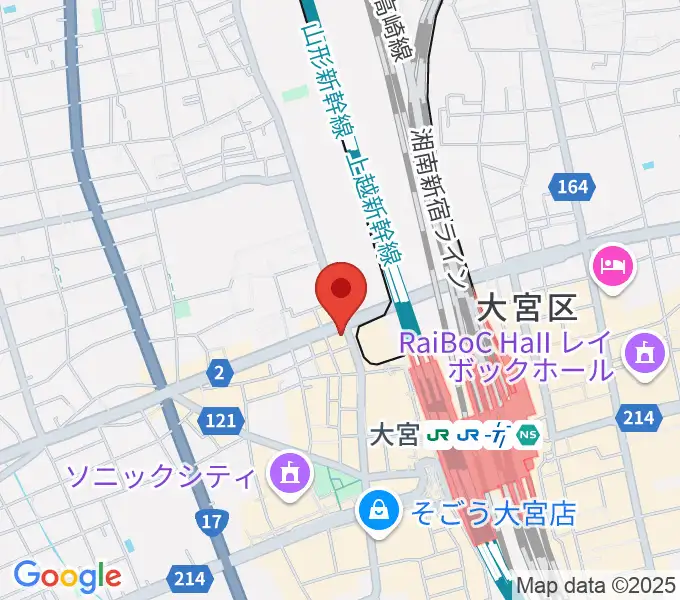 和幸音楽院 大宮校の地図