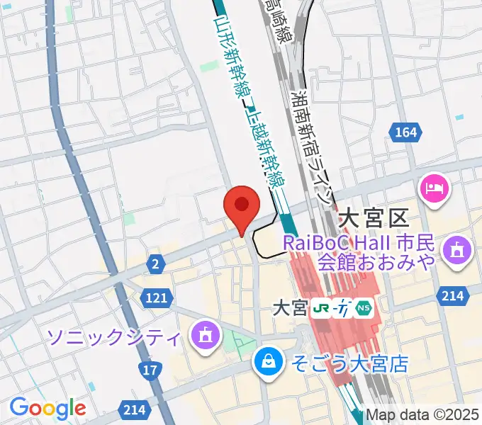 和幸音楽院 大宮校の地図