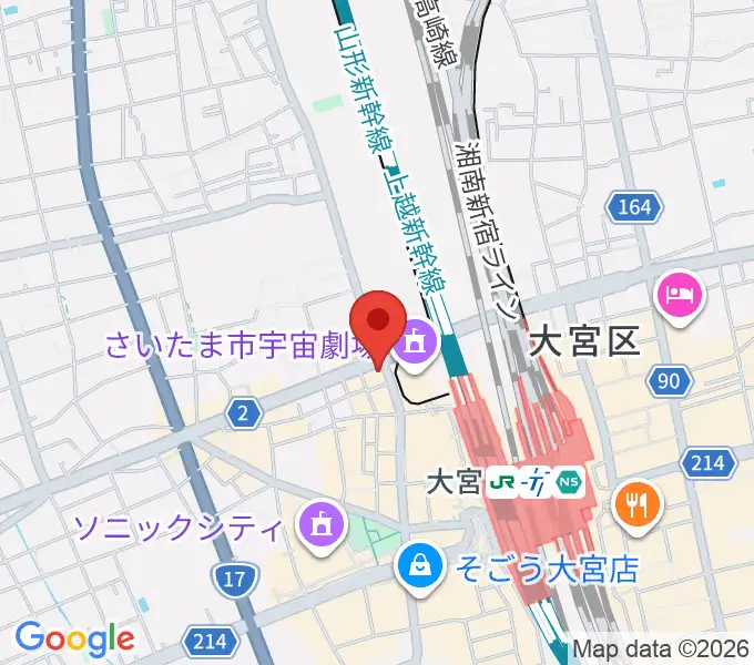 和幸音楽院 大宮校の地図