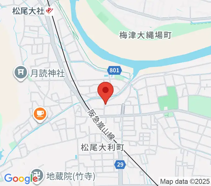 有限会社 永野ピアノの地図