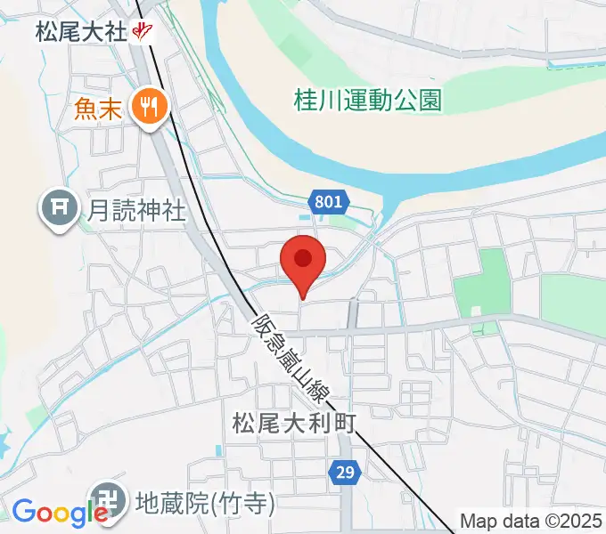 有限会社 永野ピアノの地図