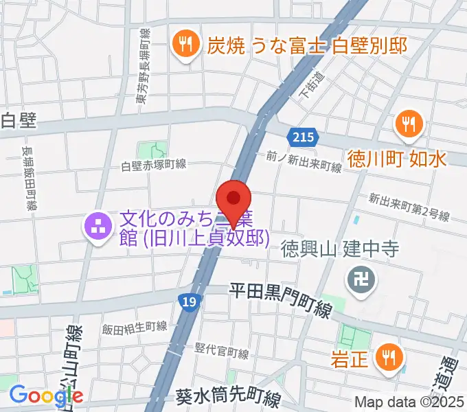 徳川センター ヤマハミュージックの地図