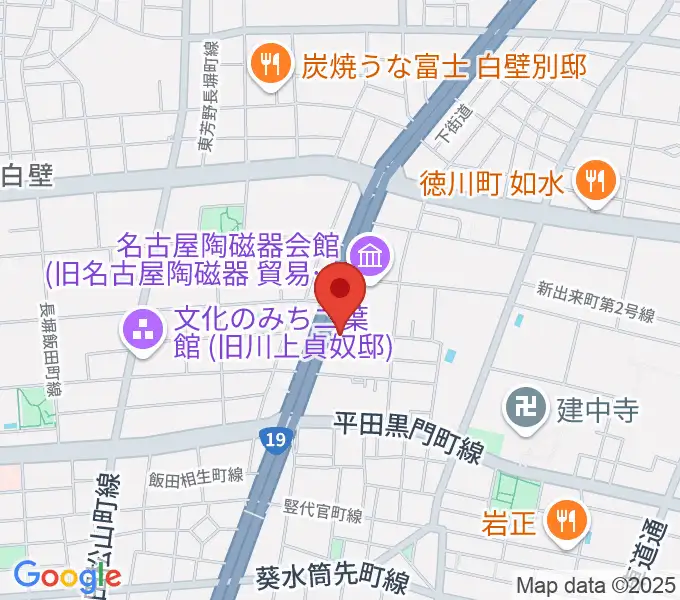 徳川センター ヤマハミュージックの地図
