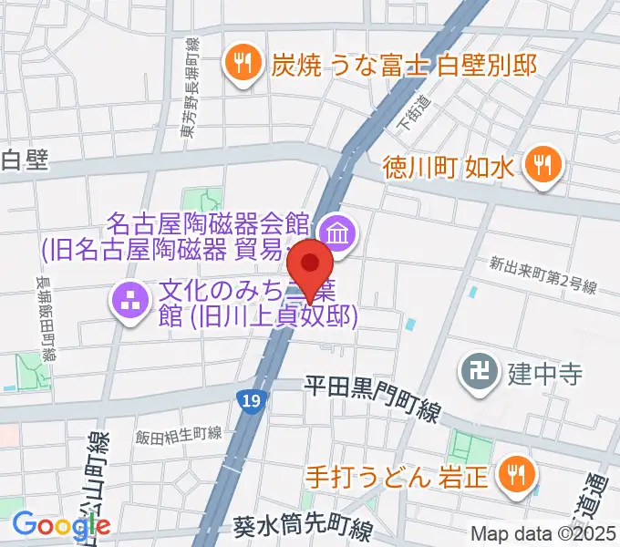 徳川センター ヤマハミュージックの地図
