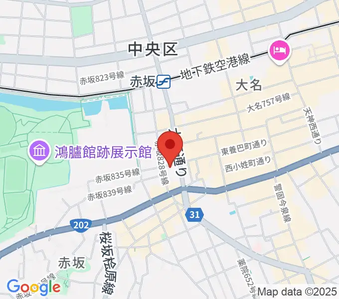 ポピュラー音楽教室 Penny Laneの地図