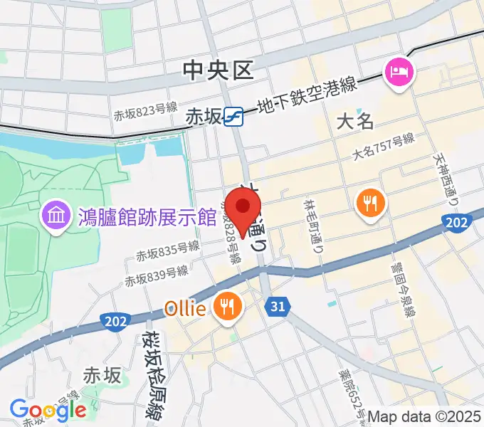 ポピュラー音楽教室 Penny Laneの地図