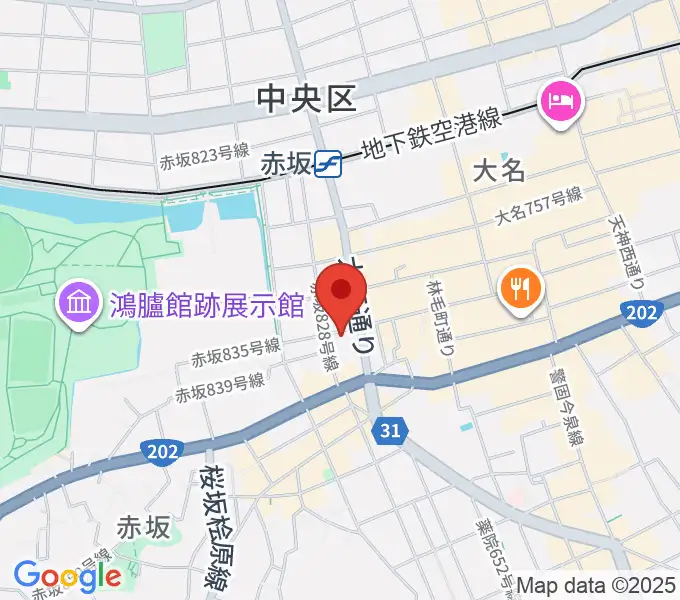 ポピュラー音楽教室 Penny Laneの地図