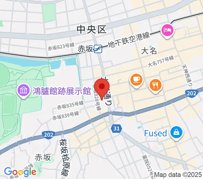 ポピュラー音楽教室 Penny Laneの地図
