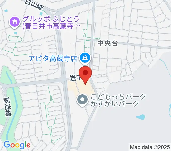 サンマルシェセンター ヤマハミュージックの地図