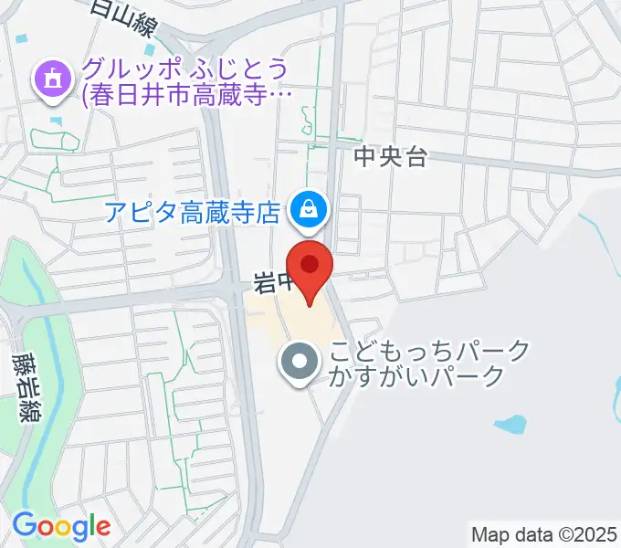 サンマルシェセンター ヤマハミュージックの地図