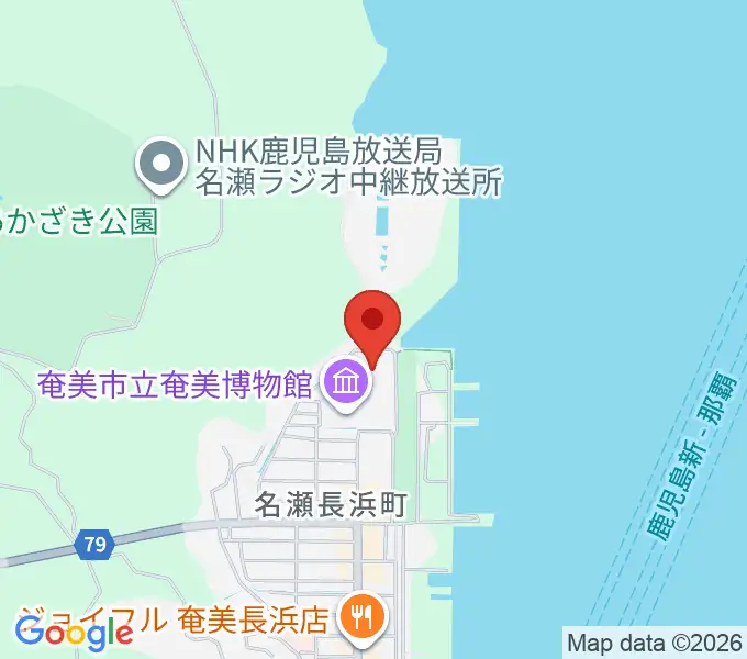 奄美振興会館の地図