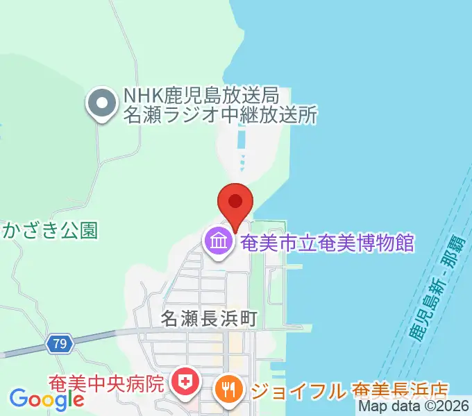 奄美振興会館の地図