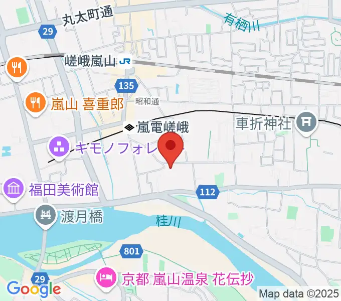 ピアノヨシカワの地図