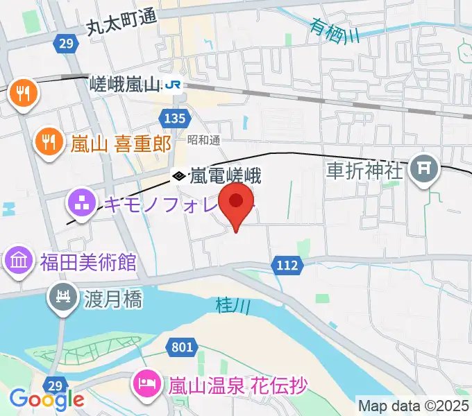 ピアノヨシカワの地図
