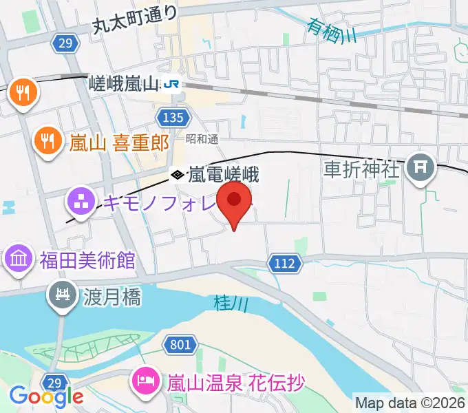 ピアノヨシカワの地図