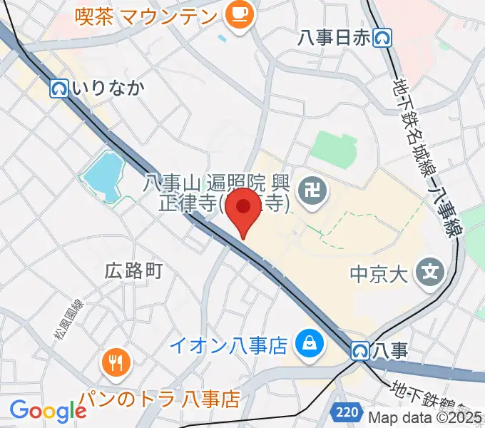 KORG STUDIO EXTREMEの地図