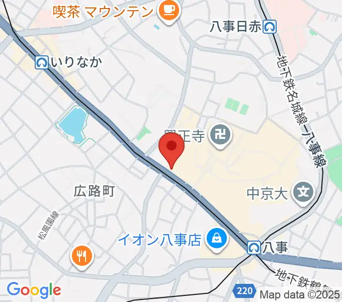KORG STUDIO EXTREMEの地図