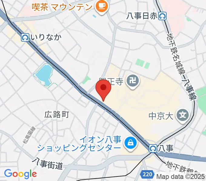 KORG STUDIO EXTREMEの地図