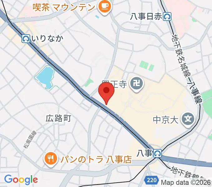 KORG STUDIO EXTREMEの地図