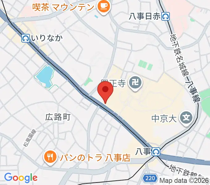 KORG STUDIO EXTREMEの地図