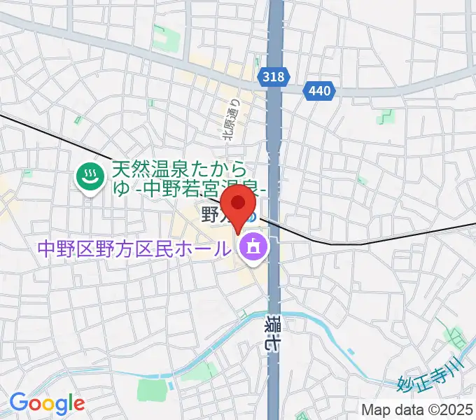 Iwoo NOGATAの地図