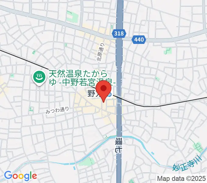 Iwoo NOGATAの地図
