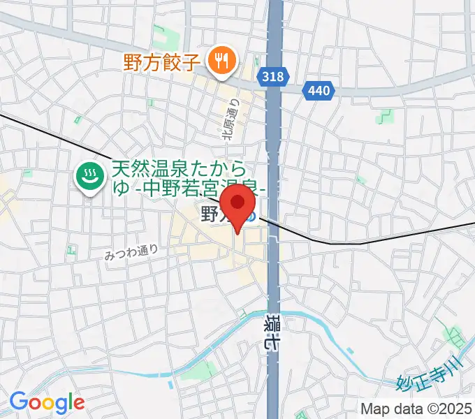 Iwoo NOGATAの地図