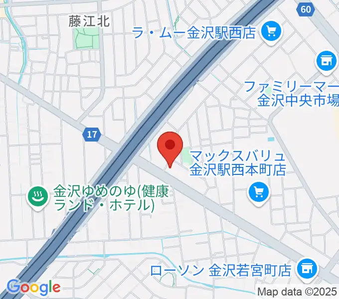 MPC 楽器センター金沢の地図